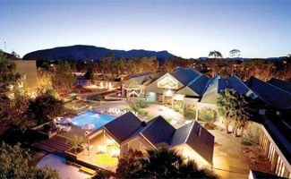 Aerial view of DoubleTree by Hilton Alice Springs
