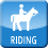 horse riding