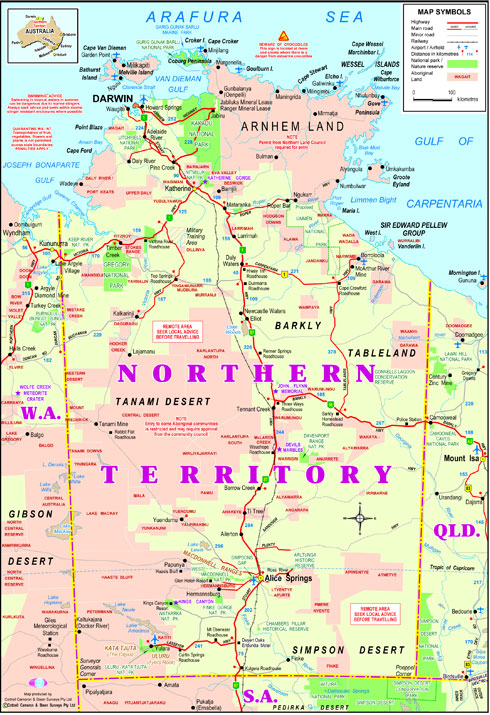 northern territory tourist information centre