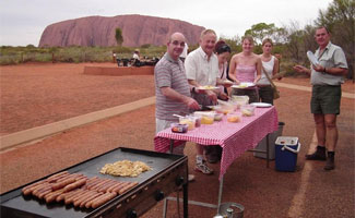 Lunch at Ayers Rock